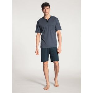 CALIDA-Relax Streamline-Mannen-Pyjama korte broek-Blauw-Maat-Niet van toepassing