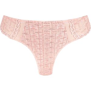 Louisa Bracq - Tweegy String Nude Rose - maat 44 - Roze/Goud