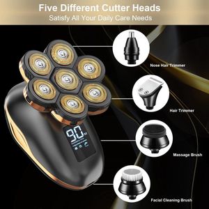 Lexium Skull Shaver - Scheerapparaat Mannen – Trimmer - Tondeuse - Hoofd Kaal Scheren