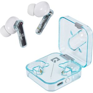 TUNIQ Draadloos Oortjes - Blauw - Comfortabele Pasvorm & Touchbediening