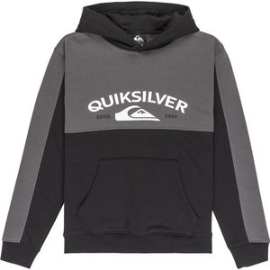 Quiksilver - Knowledge Area - Hoodie - Zwart - Jongens 16 jaar