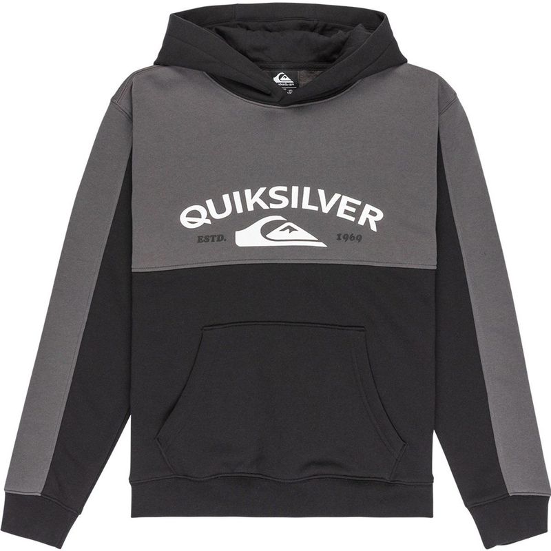 Quiksilver - Knowledge Area - Hoodie - Zwart - Jongens 16 jaar