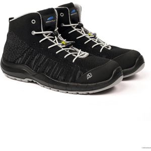 AboutBlu - Le Mans Mid S3 - Werkschoen - Ademend Textiel - Schokabsorberende PU/TPU Buitenzo