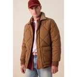 Sissy-Boy - Bruine quilted corduroy jas