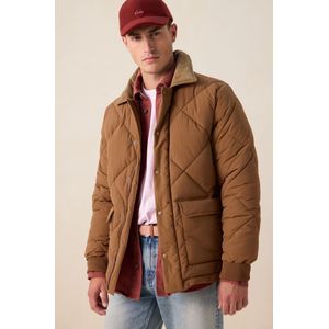 Sissy-Boy - Bruine quilted corduroy jas