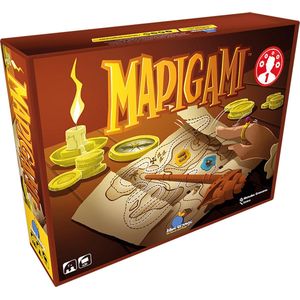 Blue Orange Games - Mapigami - Bordspel Educatief - 1 Speler - Geschikt vanaf 7 Jaar