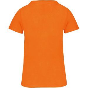 T-shirt Dames M Kariban Ronde hals Korte mouw Orange 100% Katoen