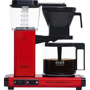 Moccamaster KBG 741 AO Halfautomatisch Filterkoffiezetapparaat 1 25 l - Filterkoffiezetapparaat - Rood