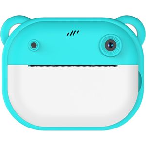JOLLY TRINKLE®Instantcamera met Printer papier-Inktloze Fotoprinter Compact - Kinder Camera - Fototoestel voor Kinderen Jongens & Meisjes - Digitaal Kindercamera's Speelgoed - Fotoprinter Speelgoedcamera Pocket Printer Groen