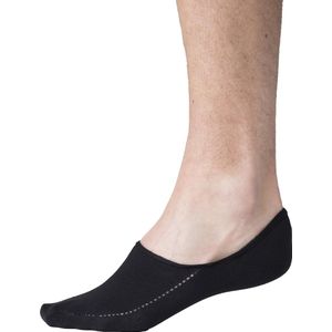 Sneakersokken Heren Naadloos en Anti Bacterieel Katoen Badstof 2 paar