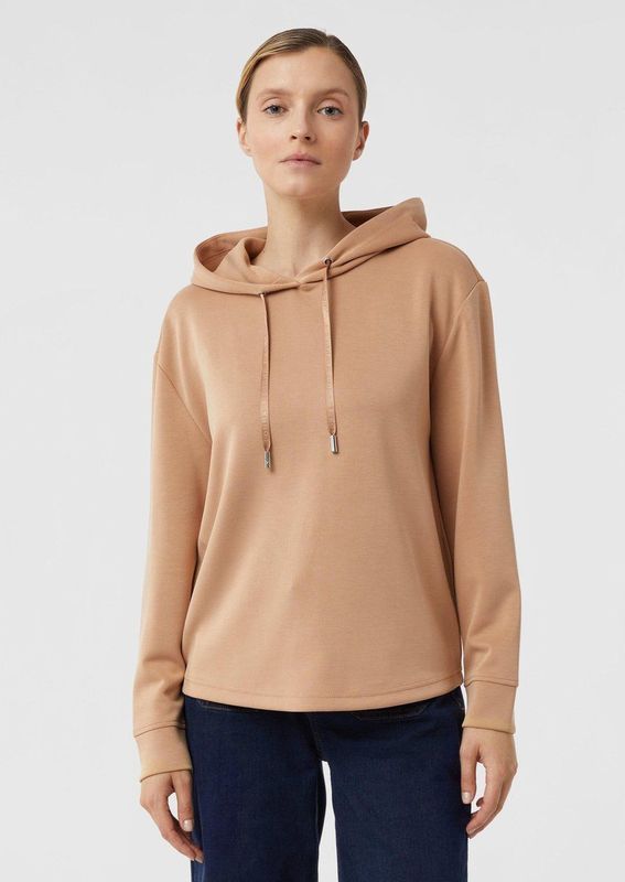 comma - Sweatshirt - Scuba - Met Kapuze