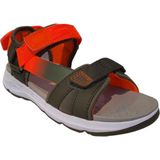 Superfit - Criss Cross - Sandaal - Grijs Oranje - Waterbestendig