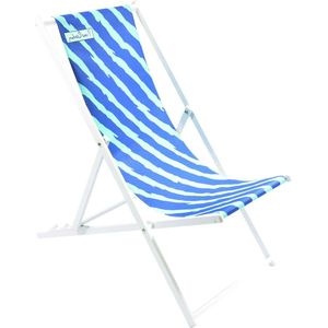 celeste line haiti sun lounger - foldable beach chair 58 x 128 x 48 - comfortable lounger