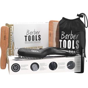 2-in-1 Baard- en Haarstijltang Set voor Verzorgde Uiterlijk