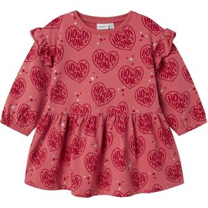 NAME IT - NMFKEA SWEAT DRESS UNB - Meisjes - Jurken - maat 92