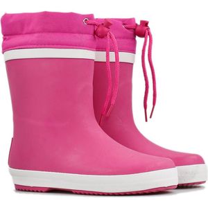 *gevoerd* FashionBootZ regenlaarsjes Blizzard Fuchsia - Roze-21.5