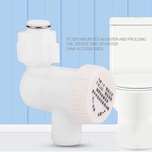 WC-inlaatventiel waterfilter roestvrijstalen weefsel - badarmatuuraccessoires - voorkomen schadelijke vreemde voorwerpen - waterreservoir. .