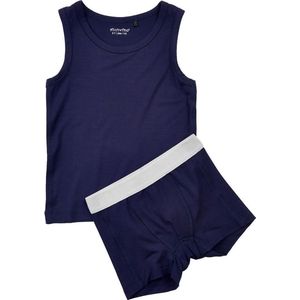 Minymo - Ondergoedset - Blauw - 2-delig
