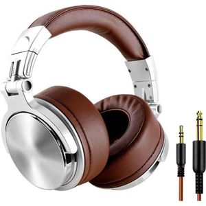 Pro 30 Studio-Hoofdtelefoons - Bekabeld - Over-Ear voor Opname - 3,5 mm en 6,35 mm Jack - 50 mm Drivers - Mixen - Bewaking in de Studio - DJ - Gitaar - Podcast - Mobiele Telefoon - PC
