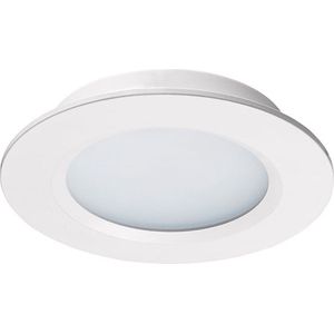 Ledisons Modena - Set met 2 witte LED-inbouwspots en afstandsbediening - dimbaar - 3 jaar garantie - 2700K (extra warm-wit) - 200 Lumen 3W - IP44