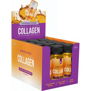 NanoSupps Hydrolyzed Collagen Shot (12x60ml) Mango-Passion Fruit - Eiwitten - Collageen