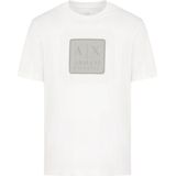 Armani Exchange 6dzthb-zj9jz T-shirt Met Korte Mouwen Wit L Man