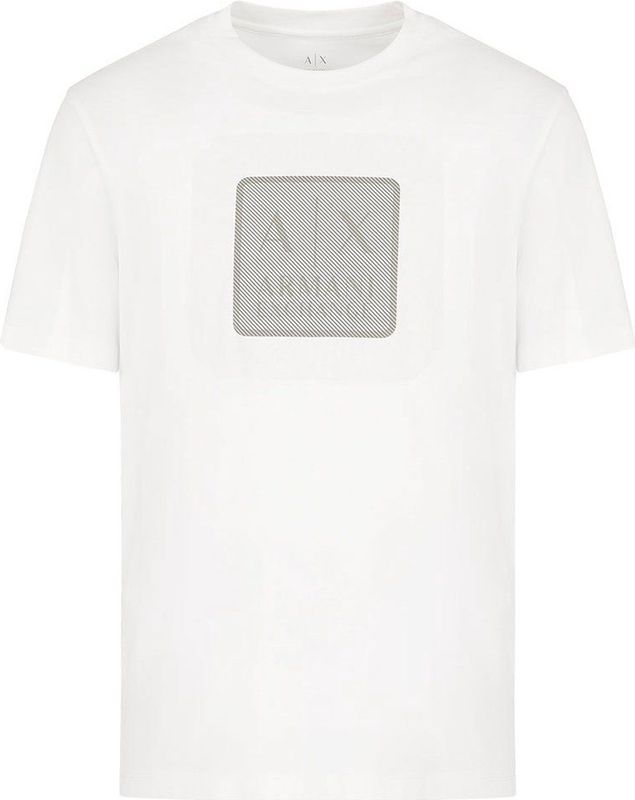 Armani Exchange 6dzthb-zj9jz T-shirt Met Korte Mouwen Wit L Man