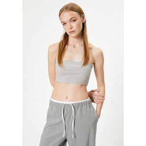 Straploze kraag Mouwloos Tanktop