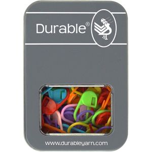 Durable Stekenmarkeerders sluitbaar 23mm, 80 stuks assorti kleuren