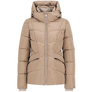 Covered Winterjas 'ANNA 2'  greige