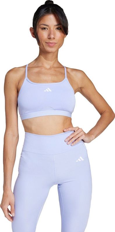 adidas Performance Aeroreact Training 3-Stripes Beha - Dames - Paars- XS