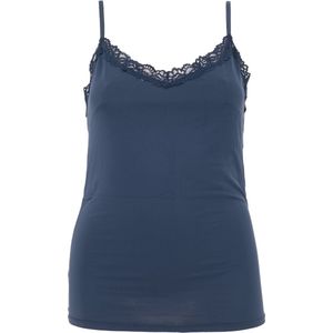 Guy de France - Top micro uni - marine - L