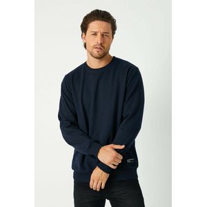 Comeor Sweater heren - blauw - sweatshirt trui - 4XL