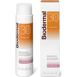 Biodermal Gevoelige Huid SPF 30 - 150 ml - Zonnebrand crème
