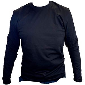 Bikkembergs - BMT1254 - T-shirt - Zwart - Lange Mouwen