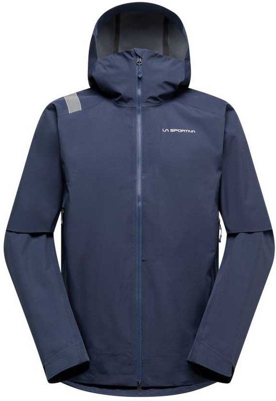 La Sportiva - Crest Evo Shell Jacket - Regenjas - Blauw - Waterdicht