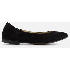 Linea Zeta Ballerina's zwart Suede - Maat 36