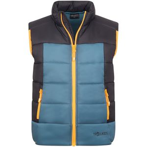 Trollkids Hardanger Vest Blauw 152 cm Jongens,Meisjes