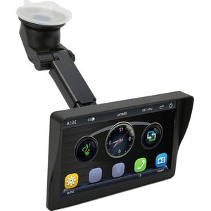 7 Inch Touchscreen Multimedia-ontvanger voor CarPlay en Android Auto met Bluetooth, MP5-speler, Achteruitrijcamera en WiFi Beugel .