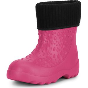 Ladeheid Kinder Regenlaarzen - Thermo Rubberlaarzen Vederlicht - EVA - LA-DW-KidsWinter - Roze 6108 - 24/25