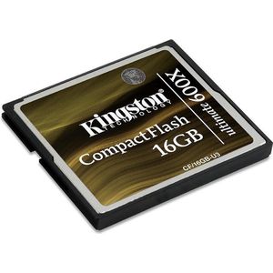 Kingston Technology 16GB Ultimate 600x CompactFlash