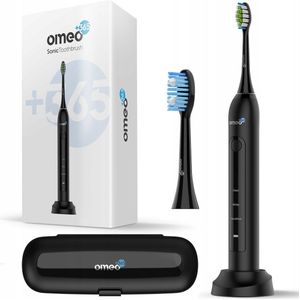 OMEO +365 Classic - Elektrische Tandenborstel Sonisch - Zwart - 48000 bewegingen/min - 60 dagen batterij - IPX7 waterdicht