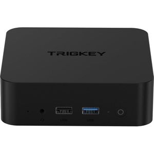 Mini-PC - Intel Alder Lake N5095 16G+512GB SSD (4C/4T, maximaal 3.4GHz) - Windows 11 - 4K UHD - WiFi-5, BT5.0, 1000MB/S Ethernet - Zwart