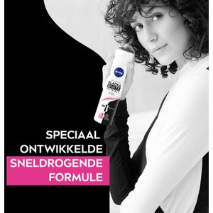 NIVEA - Deodorant Spray - Onzichtbaar Voor Zwart & Wit Helder - 72 Uur Anti-Transpirant - 150 ml - 1 stuk