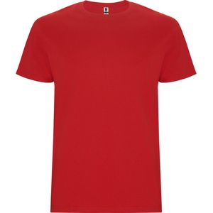 T-shirt unisex met korte mouwen 'Stafford' Rood - L