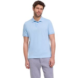 FALKE Basic Apparel Ultralight zacht huidvriendelijk katoen functioneel polo shirt heren blauw - maat S