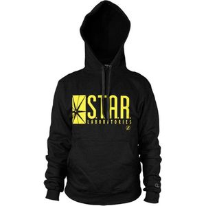 DC Comics The Flash Hoodie/trui -S- Star Laboratories Zwart
