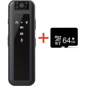 Bovista Chest Camera - HD - Bodycam - 64GB Opslag - Politie