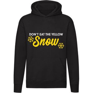 Don't eat Yellow Snow Hoodie | Sneeuw | Winter | schaatsen | Wintersport | sweater | trui | unisex | capuchon