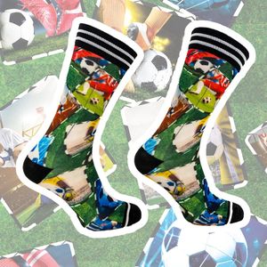 Sock My Football - Vrolijke sokken - Grappige sokken - Herensokken - voetbalsokken - naadloos